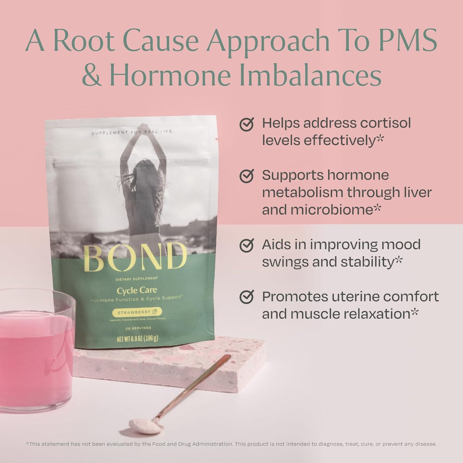 Suplemento Cycle Care BOND para Síndrome Premenstrual - 28 Porciones