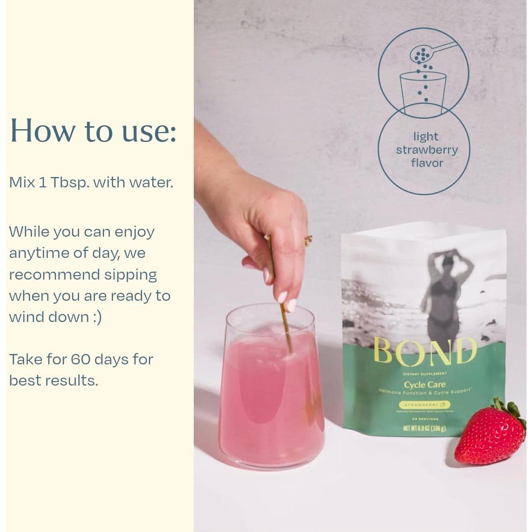 Suplemento Cycle Care BOND para Síndrome Premenstrual - 28 Porciones