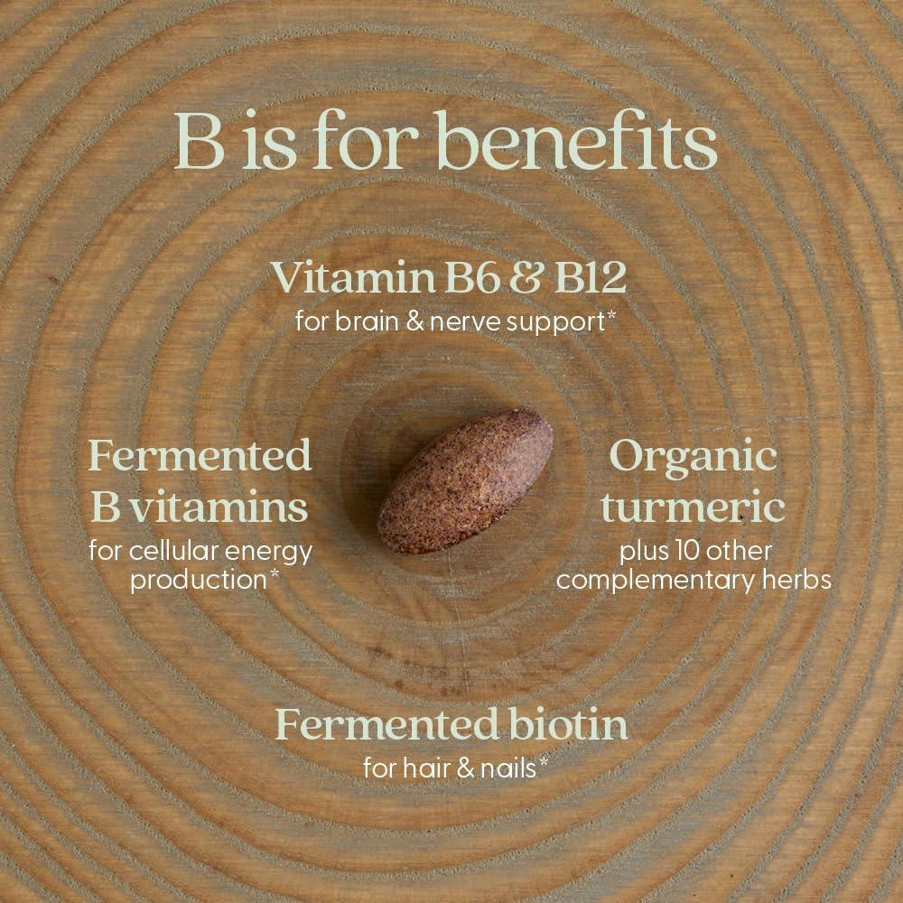 Complejo de Vitaminas B Nuevo Capítulo 90 Cápsulas Orgánicas