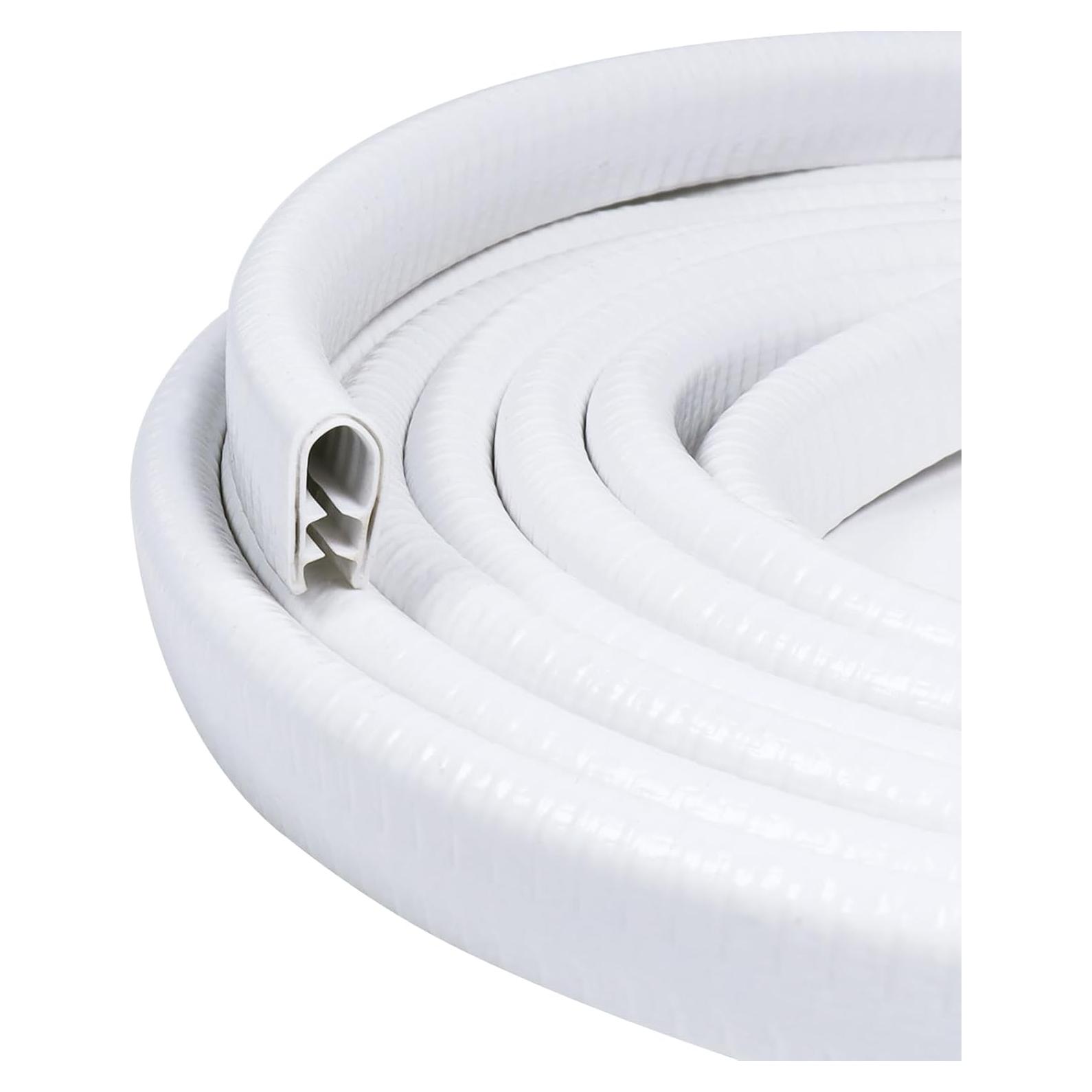 Bisel de goma U-Channel GoldWheel 36 pies para sellado de clima