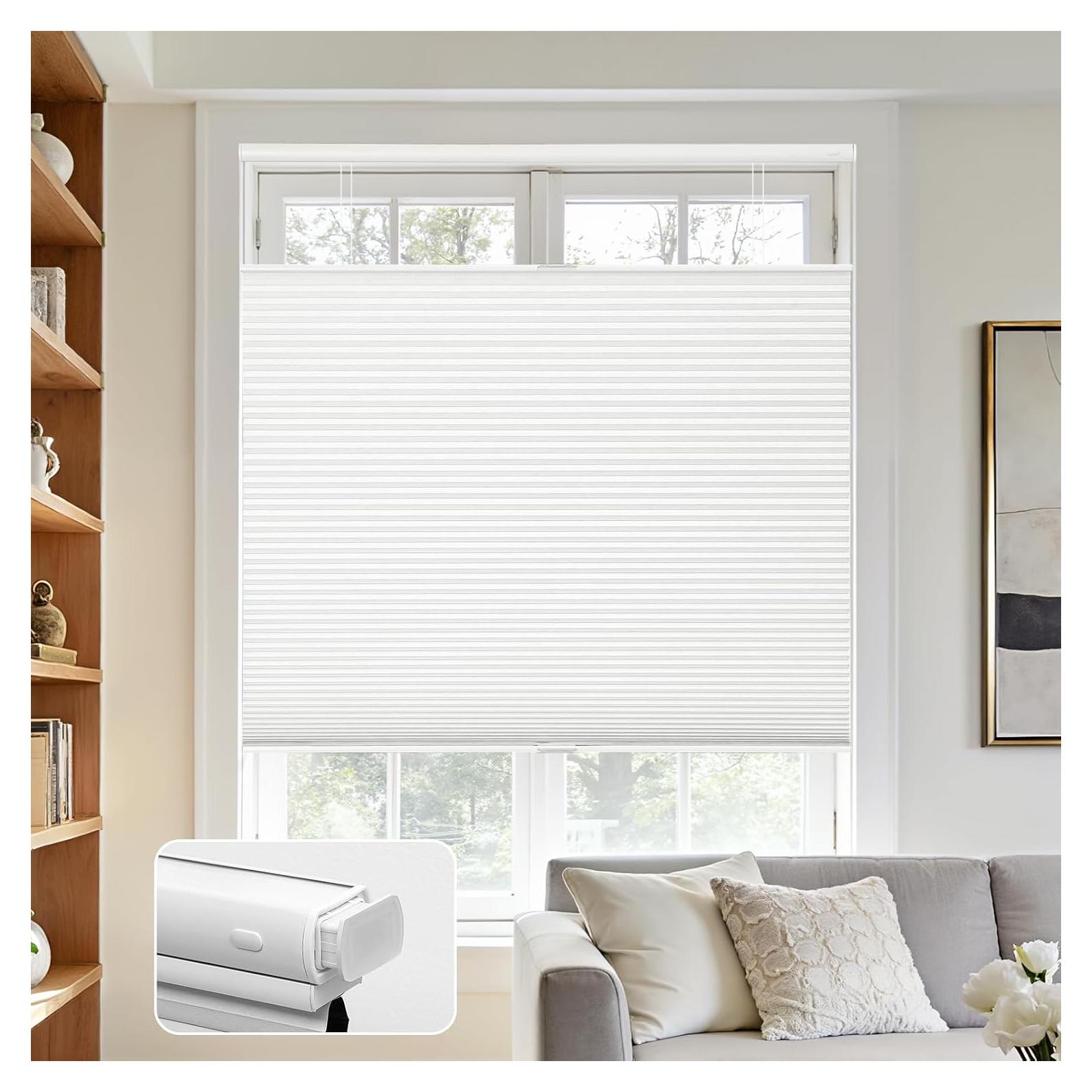 Persianas Celulares Joydeco Blackout 38.1x91.4cm Sin Cuerda