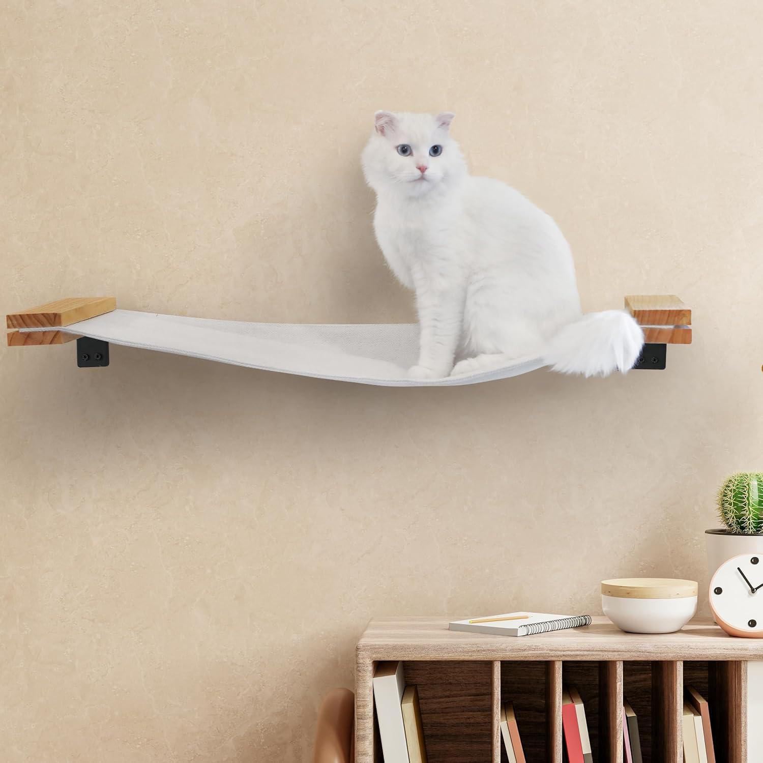 Hamaca para Gatos Sand Peak 86x33 cm Madera Sólida