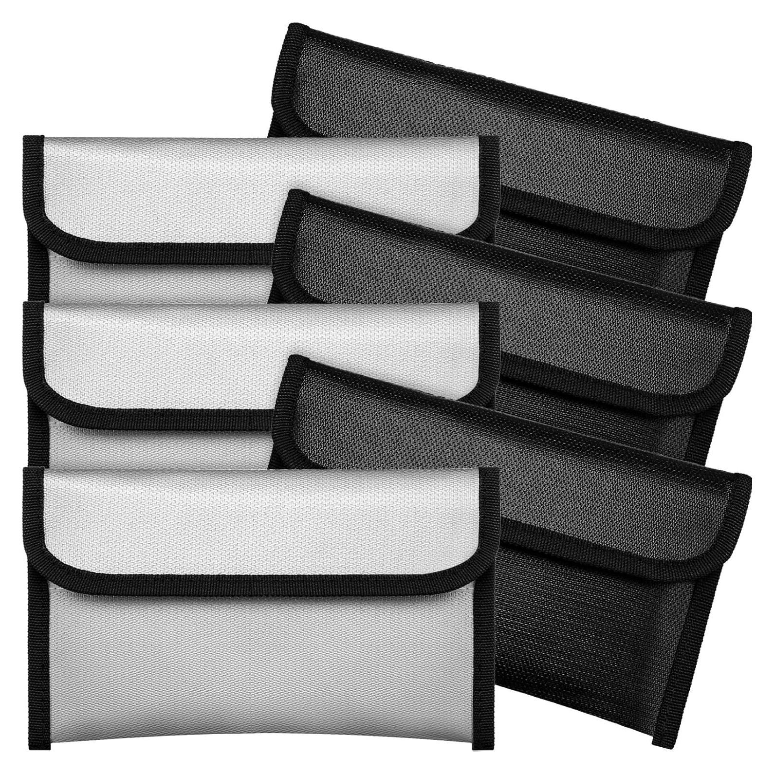 Leinuosen 6 Bolsas Ignífugas 20x12 cm Impermeables