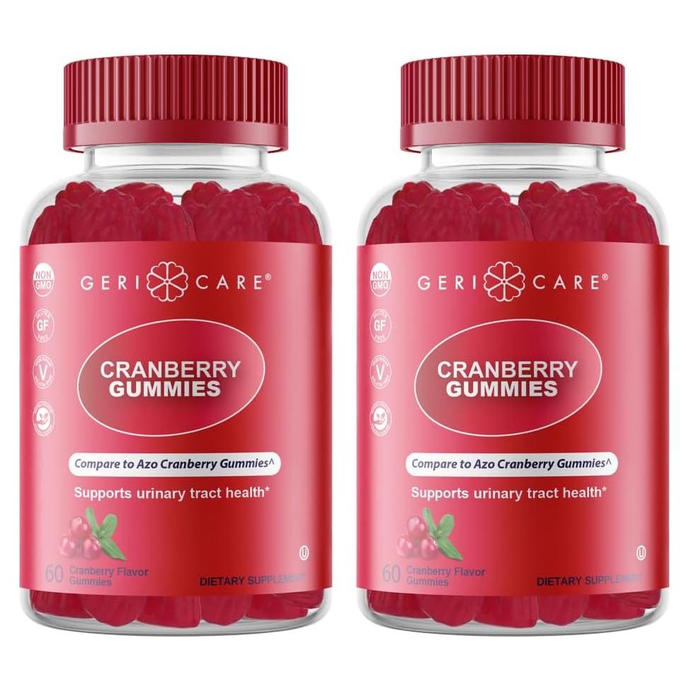 GeriCare Gominolas de Arándano 60 Unidades - Salud Urinaria