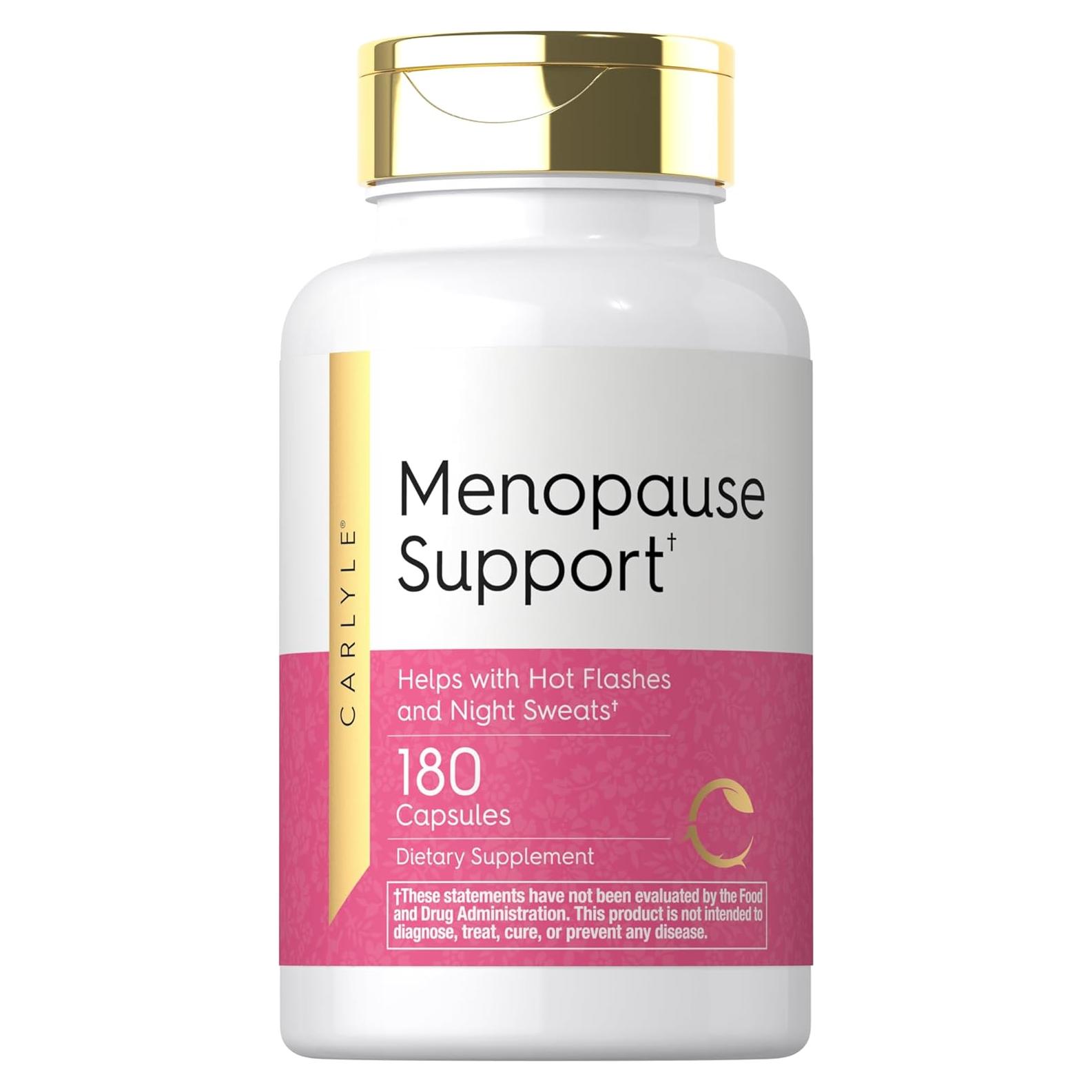 Suplemento Menopausia Carlyle 180 Cápsulas Herbal Sin OGM