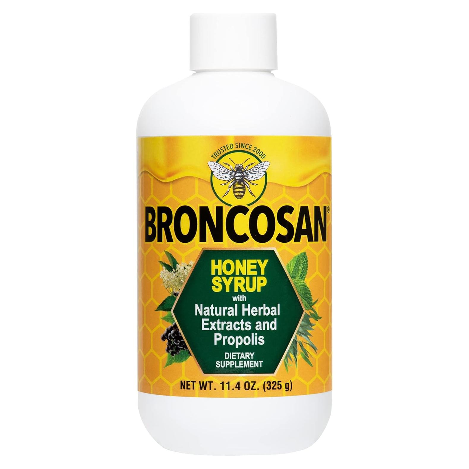 Jarabe de Miel De la Cruz con Extractos Herbales 338 ml