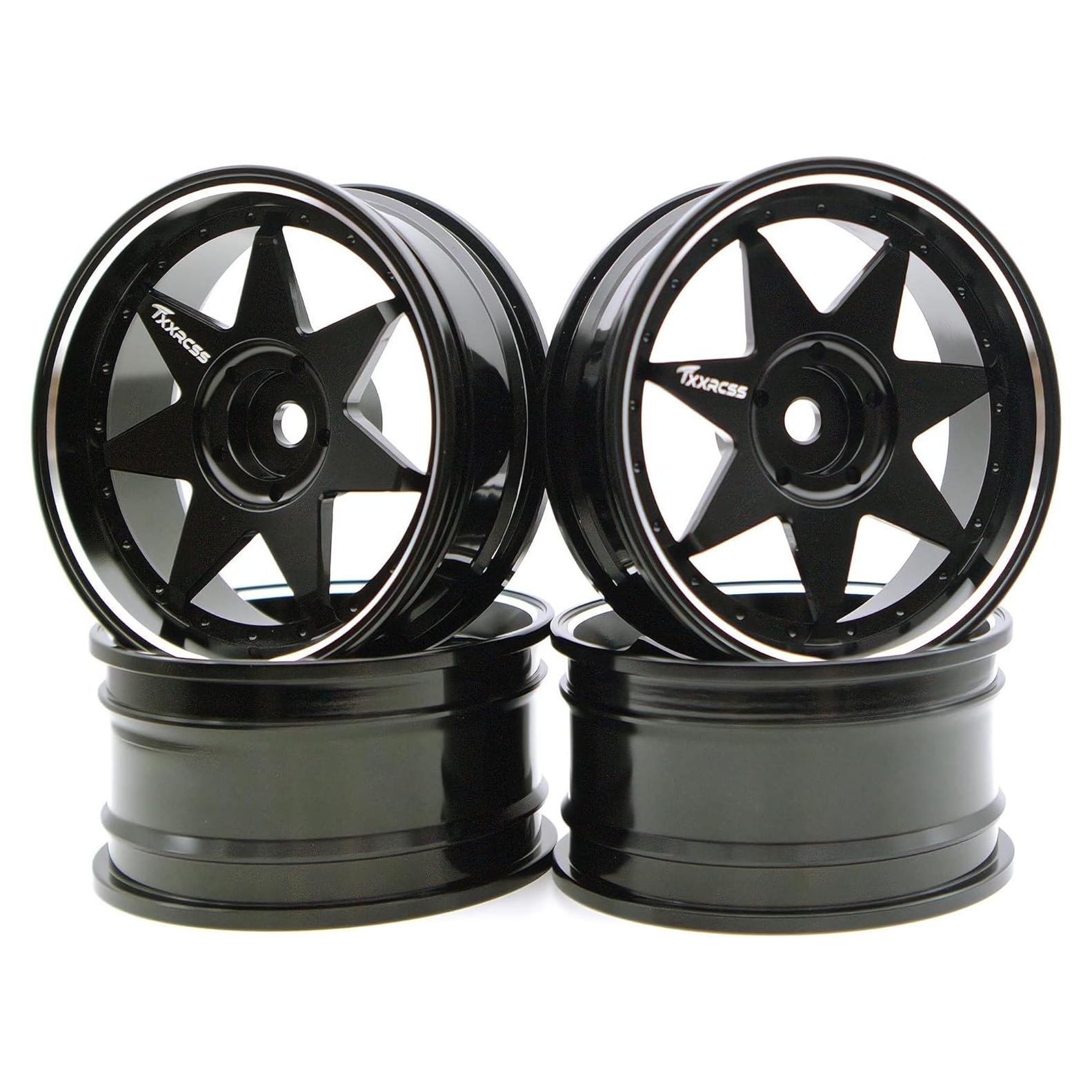 Neumáticos de Drift RC 1/10 Aluminio 4Pcs 52mm Tamiya Traxxas