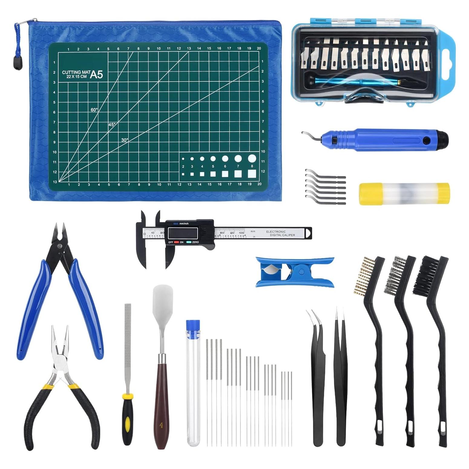 Kit de Herramientas para Impresora 3D KuanStore 55 Piezas