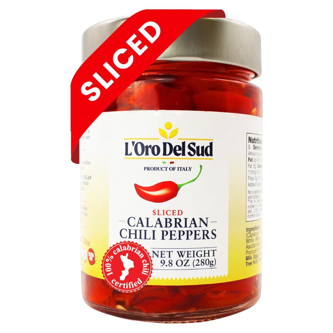 Pimientos Picantes Calabreses L'Oro Del Sud 280g - Sabor Auténtico