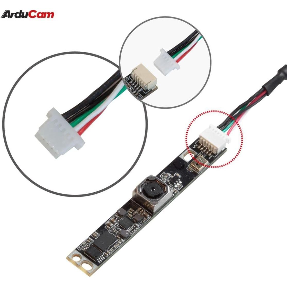 Cámara USB Arducam 5MP Autofocus 2592x1944@30fps Mini