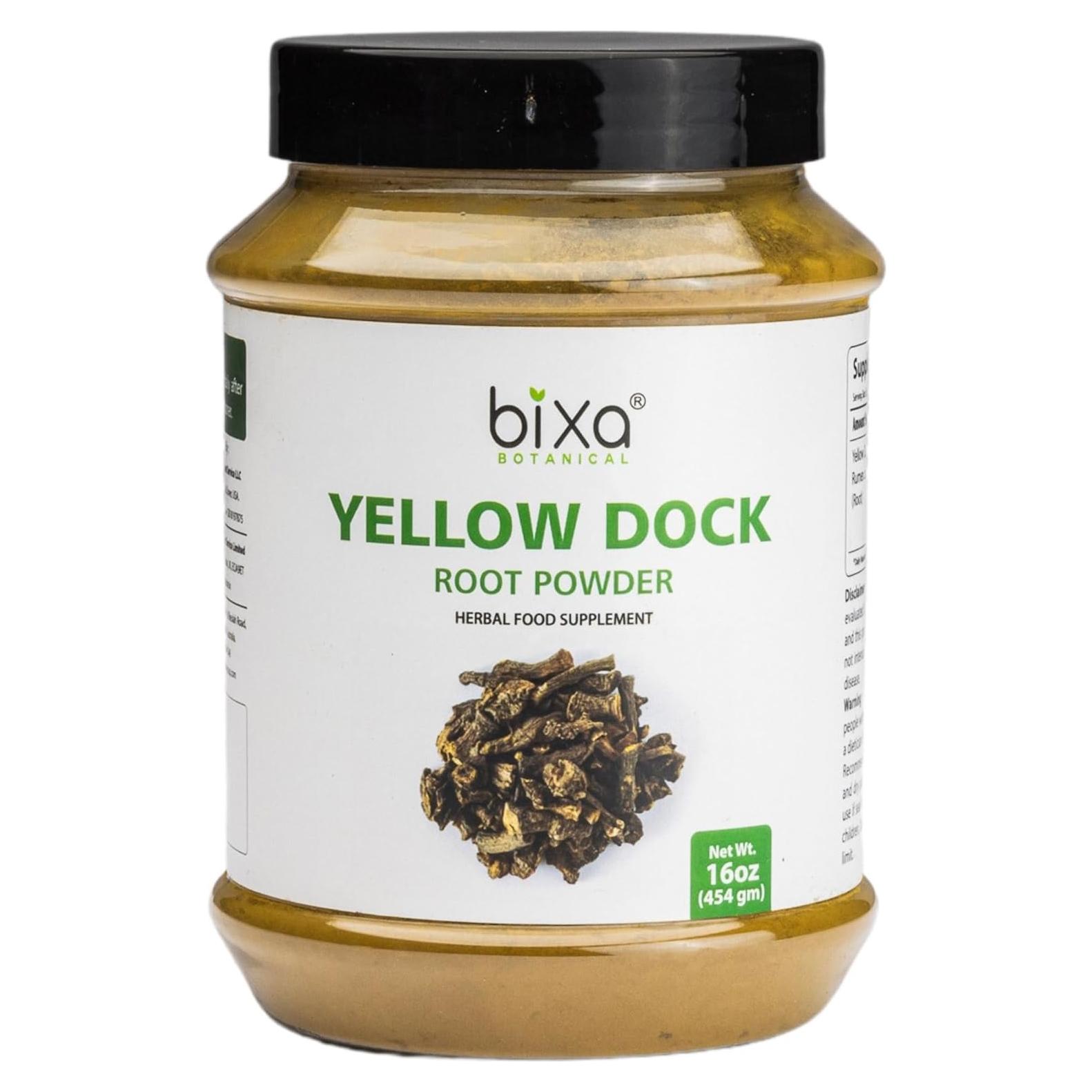 Polvo de Diente de León Amarillo Bixa Botanical 454g - Suplemento Herbal
