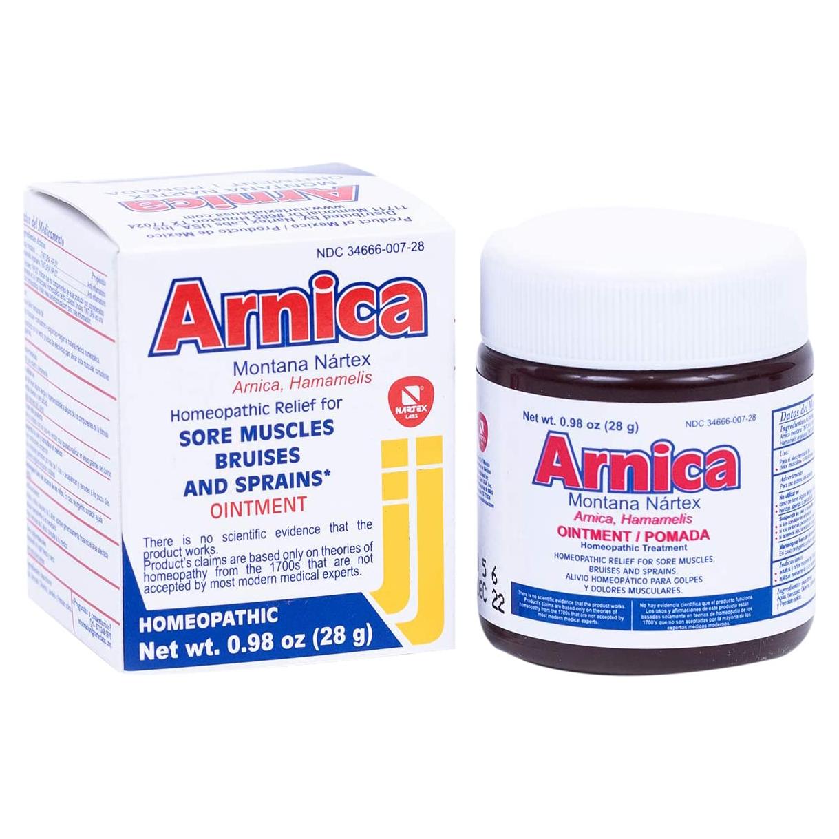 Ungüento de Árnica Montana Nartex 27.7g - Alivio Muscular