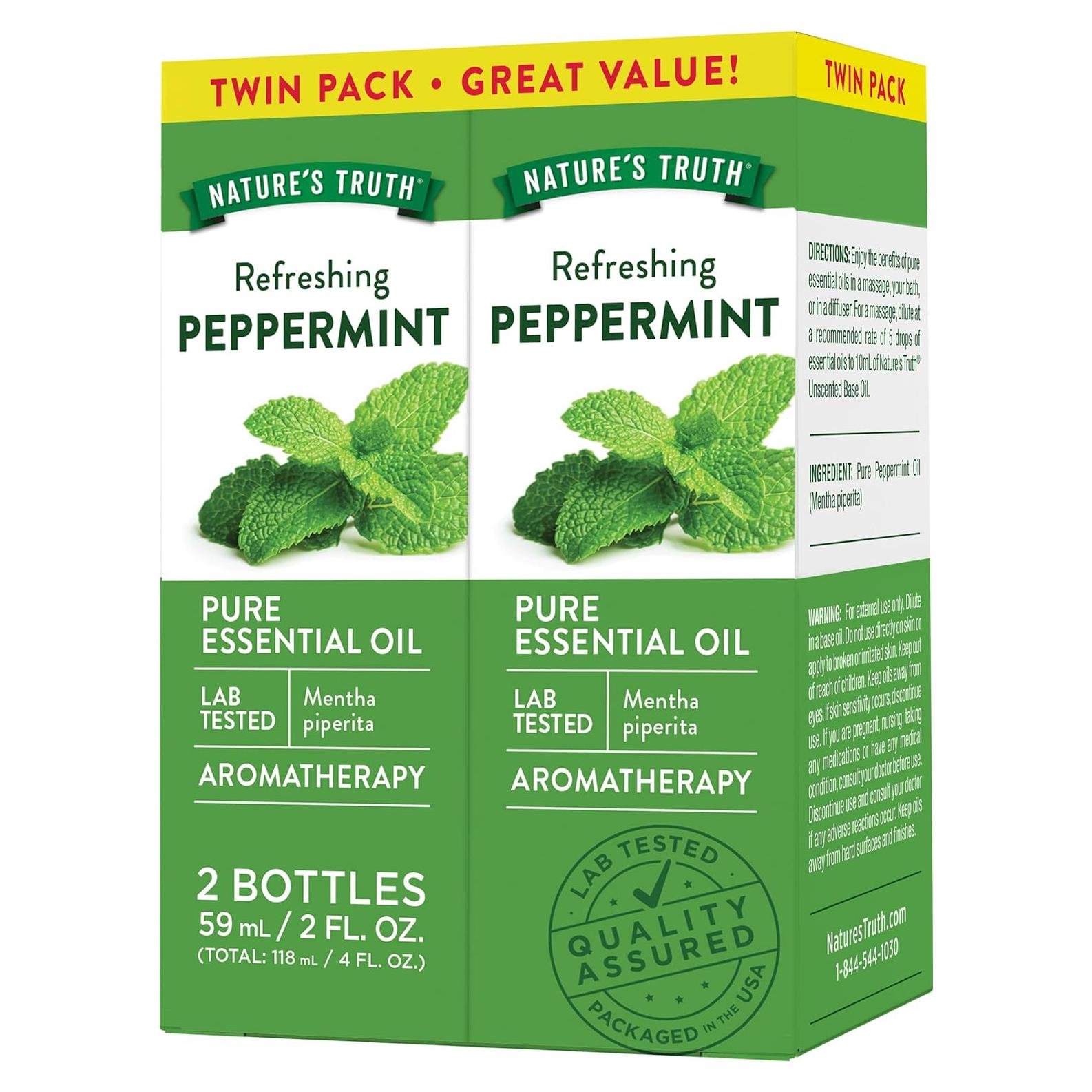 Aceite Esencial de Menta La Verdad de la Naturaleza 2x59ml