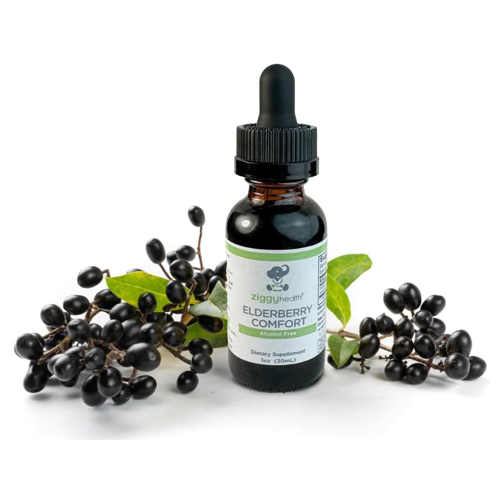 Tintura de Saúco Orgánica 30ml - Ziggy Health - Inmunidad y Respiración