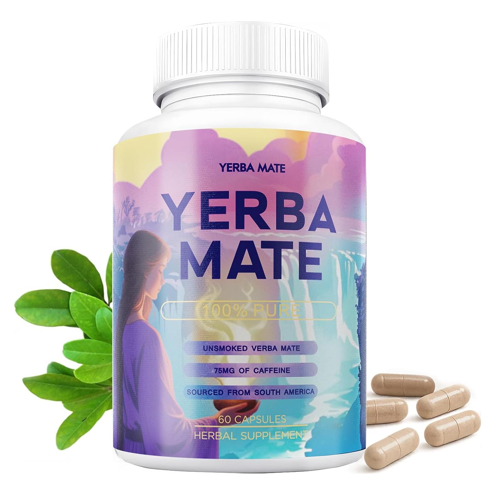 Cápsulas de Yerba Mate ZythoVerveX - 60 Porciones Energéticas