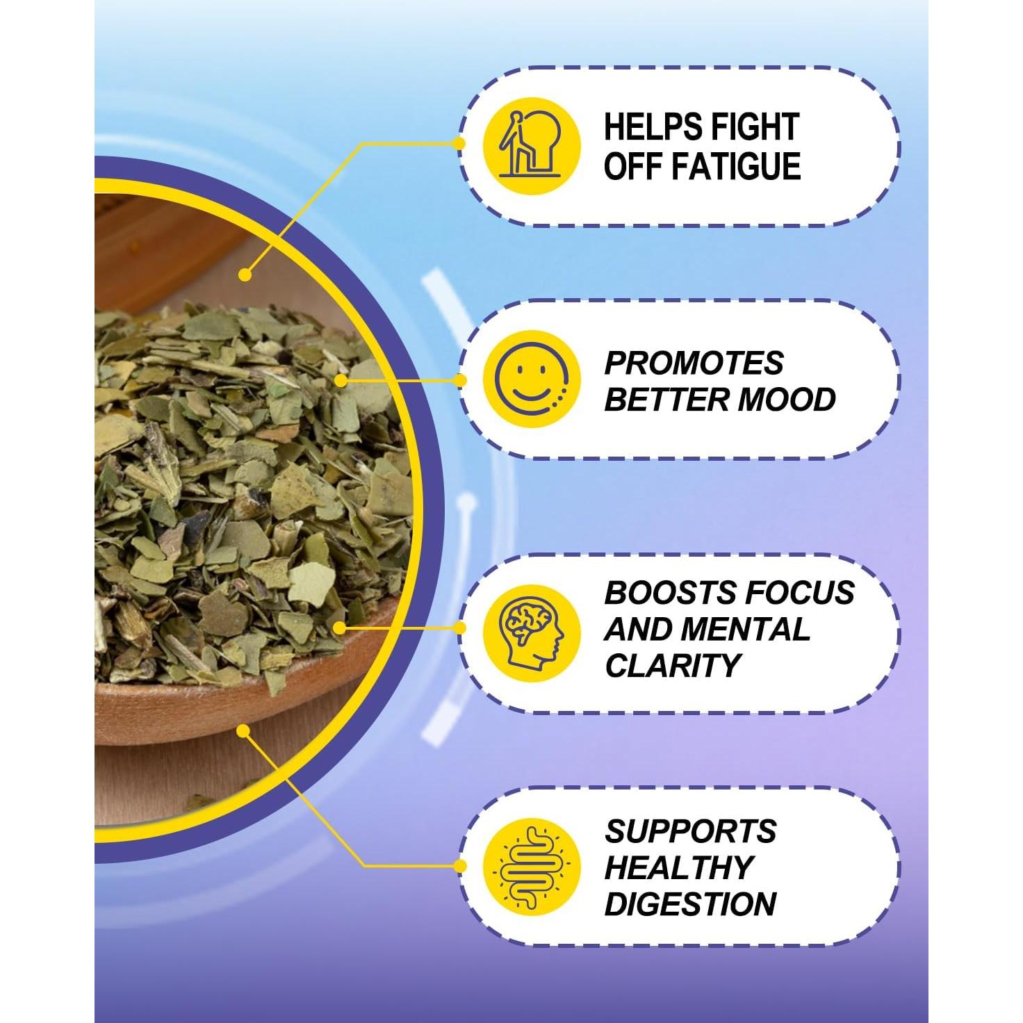 Cápsulas de Yerba Mate ZythoVerveX - 60 Porciones Energéticas