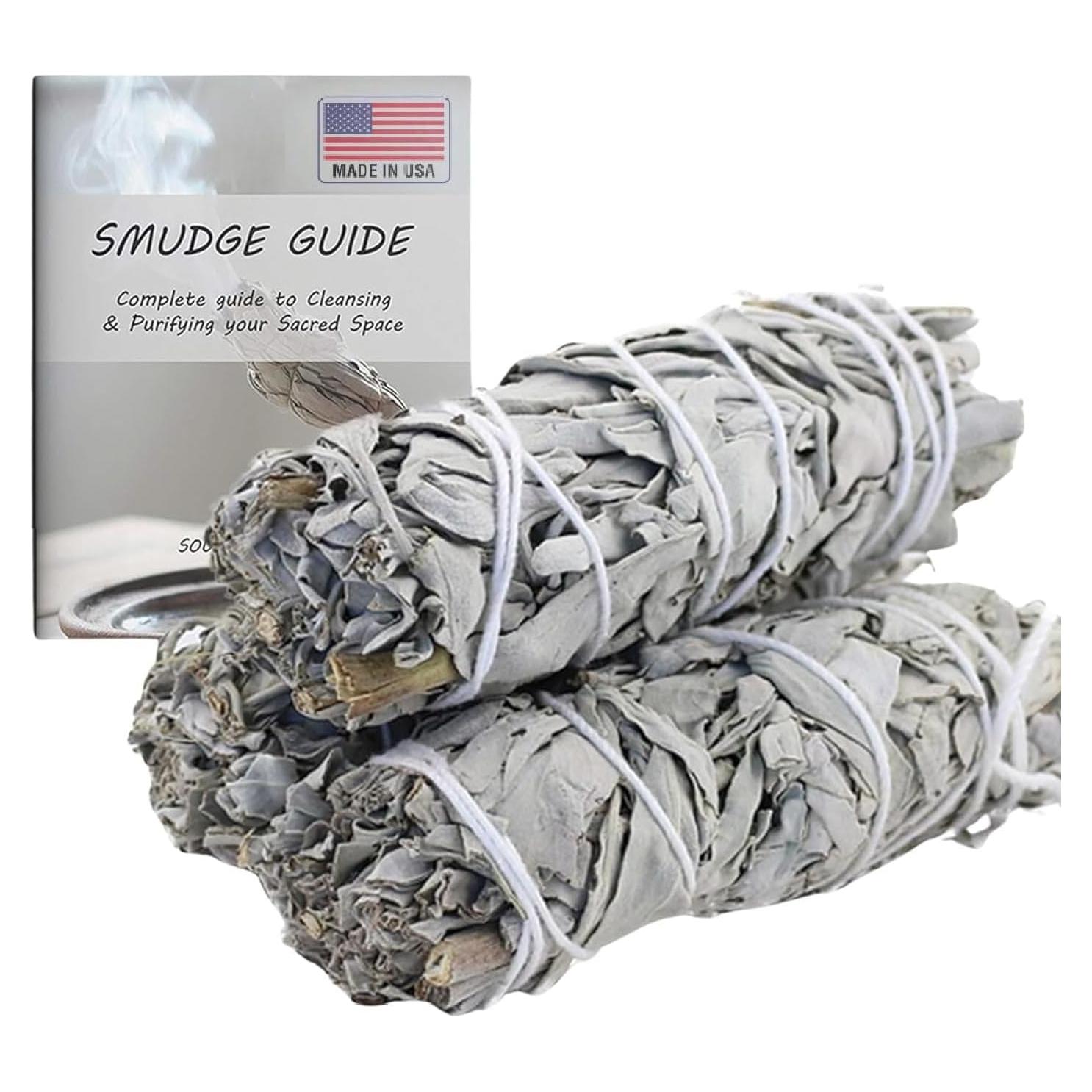 Palo de Salvia Blanca Ancient Veda 10 cm - 3 Paquetes