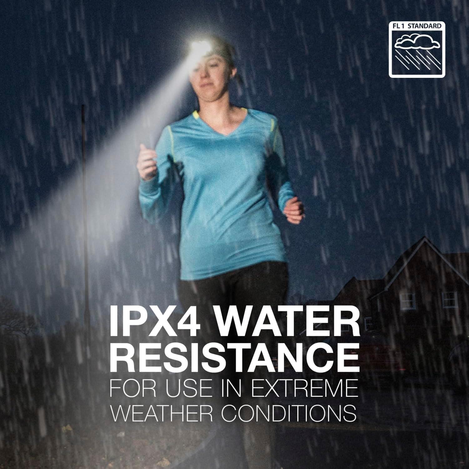 Linterna Frontal Recargable Energizer Pro400, 400 Lúmenes, IPX4