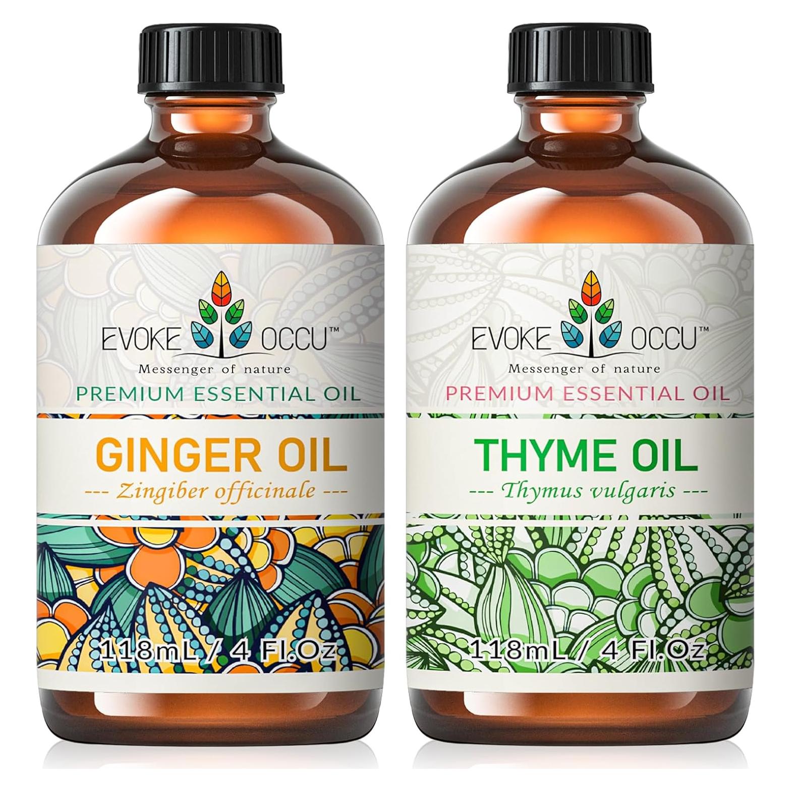 Aceite Esencial de Jengibre y Tomillo EVOKE OCCU 118 ml