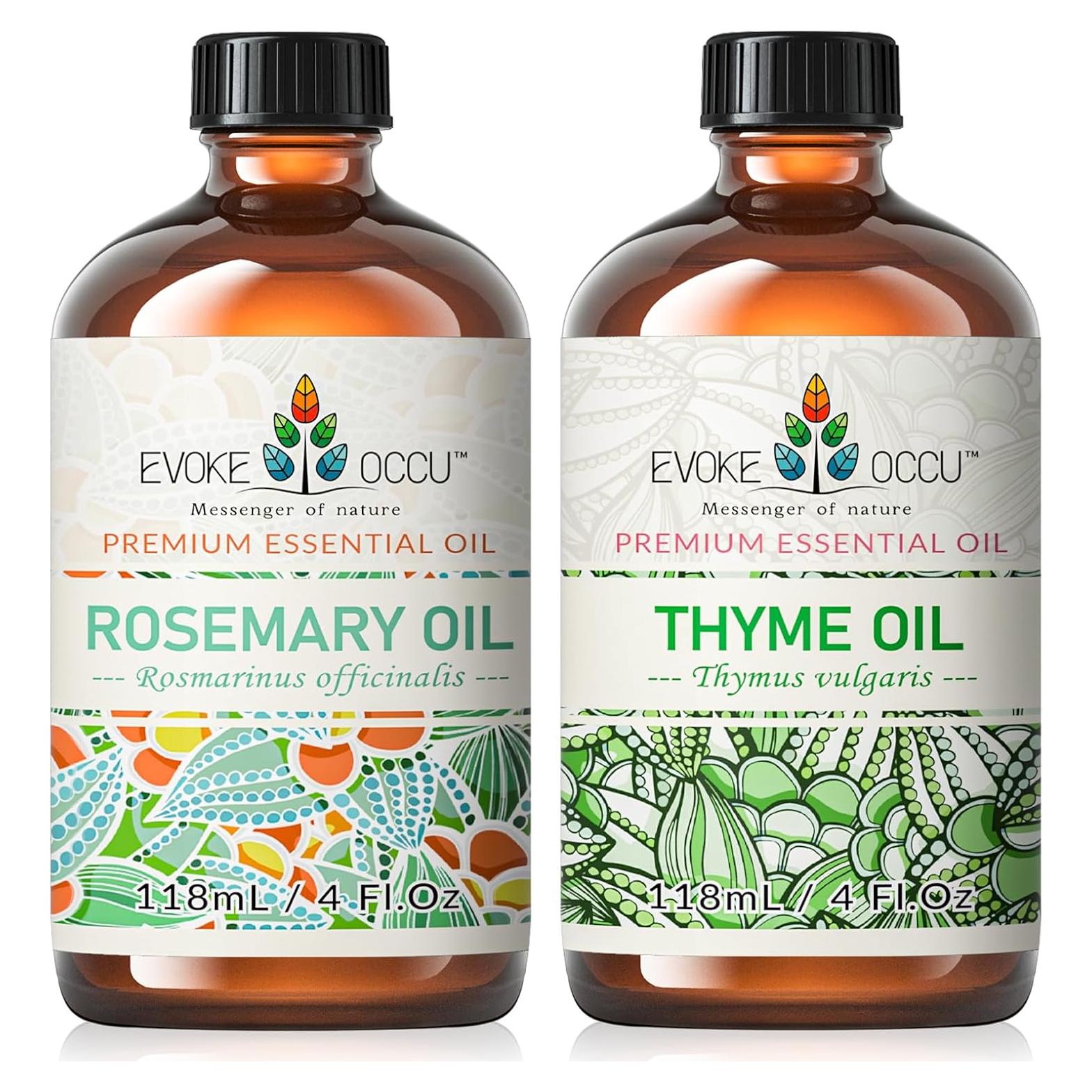 Aceite Esencial de Romero y Tomillo Evoke Occu 118 ml