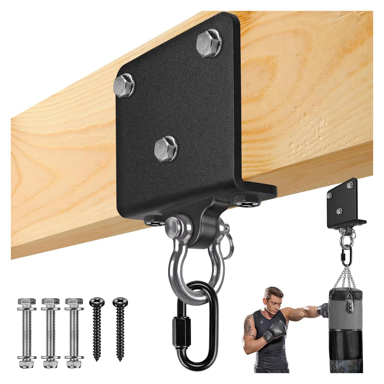 Soporte de bolsa pesada Kipika para pared, ajustable y rotatable