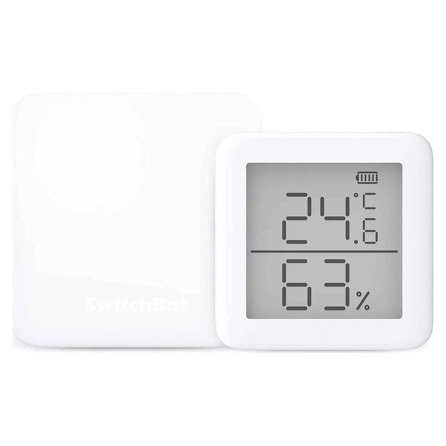 Termómetro e Higrómetro SwitchBot con Control Remoto