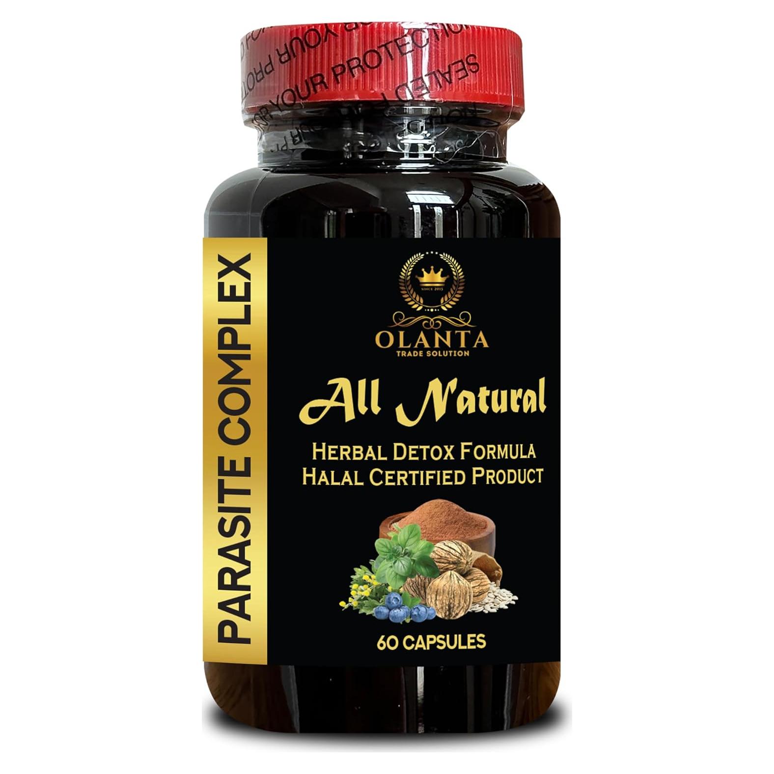 Complejo Natural de Parásitos Vitalabs - 60 Cápsulas Digestivas