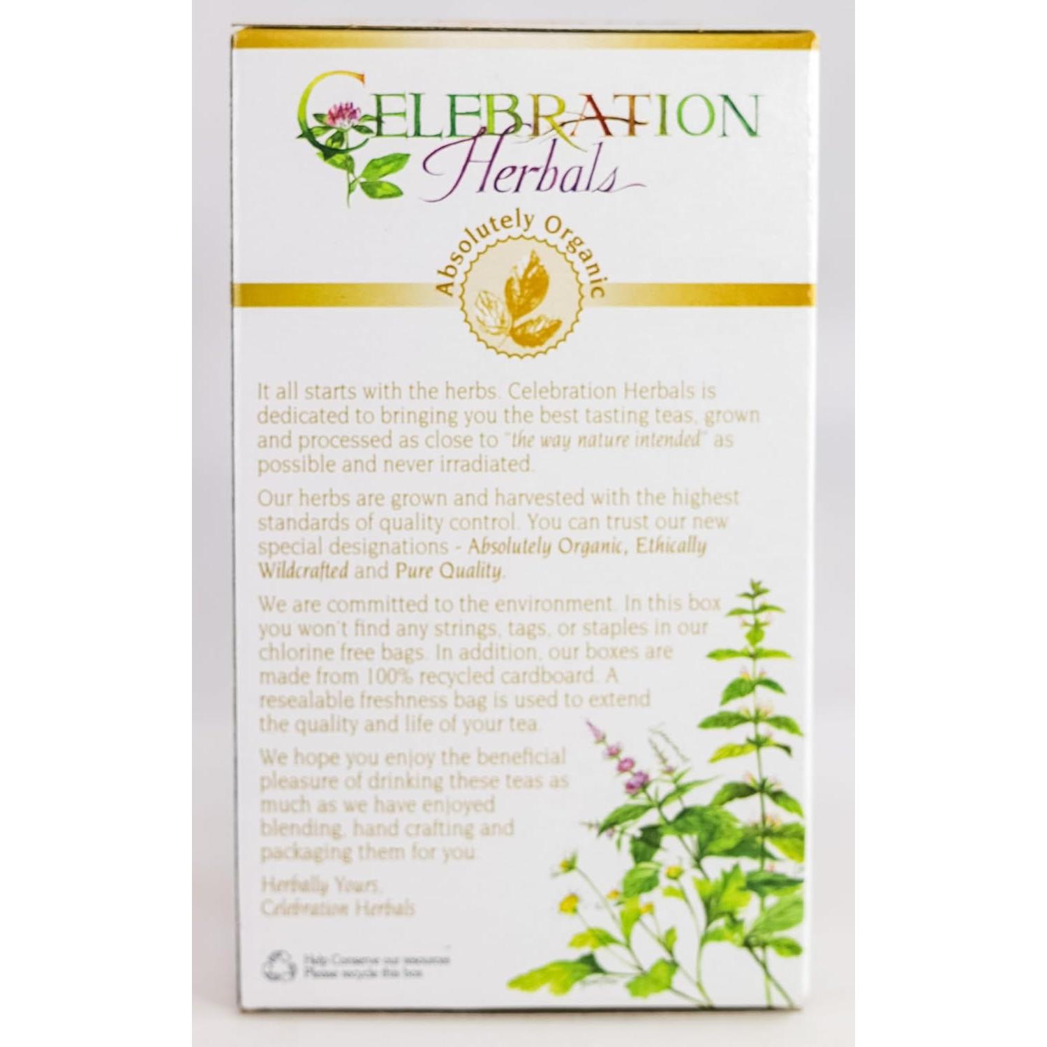 Té de Corteza de Cereza Silvestre Celebration Herbals 24 Bolsitas
