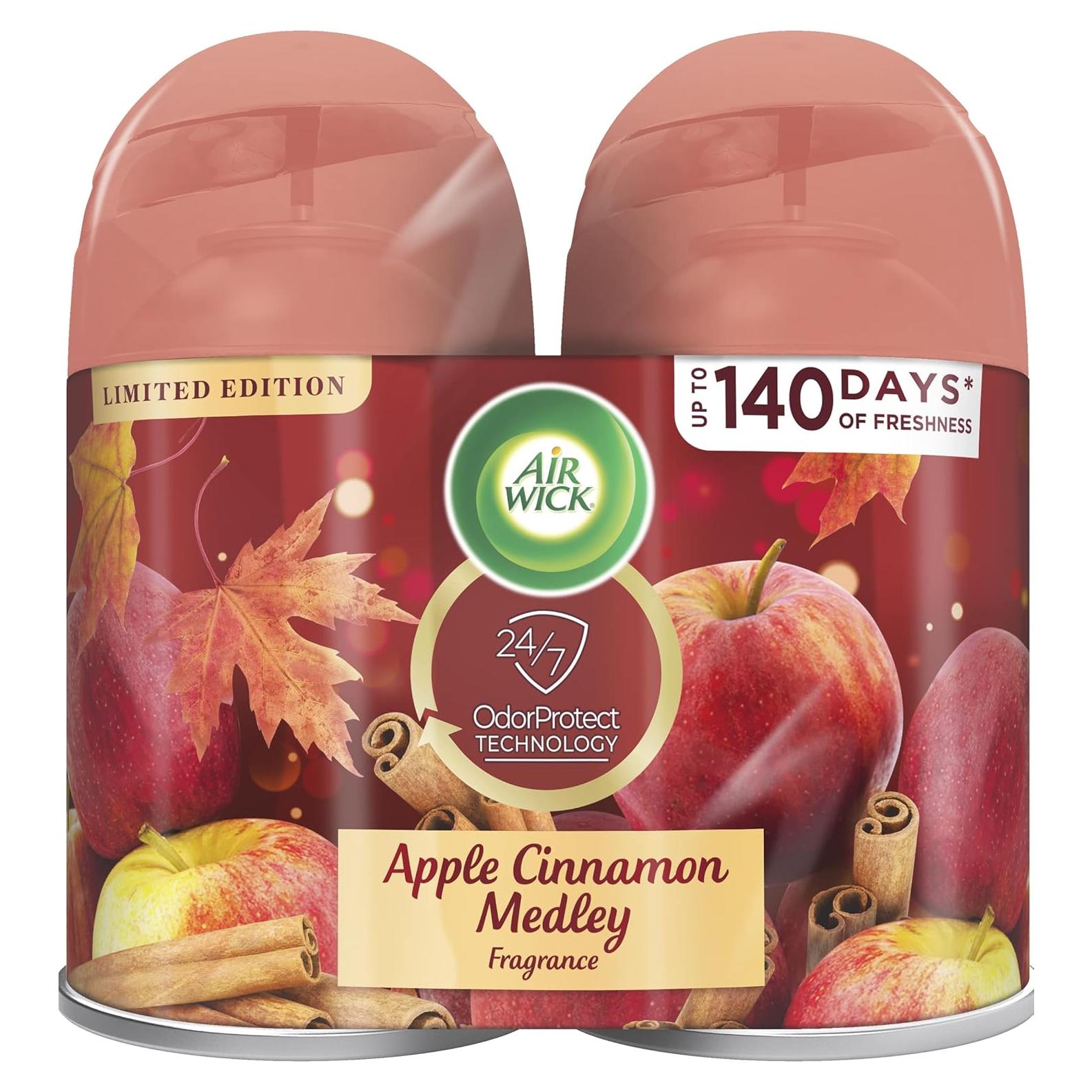 Recarga Spray Ambientador Automático Air Wick 2ct Manzana Canela