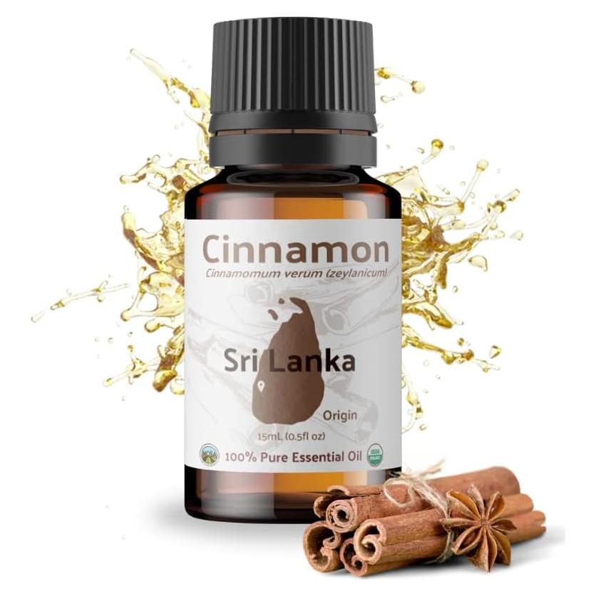 Aceite Esencial de Canela Orgánico Nature Packaged 15ml