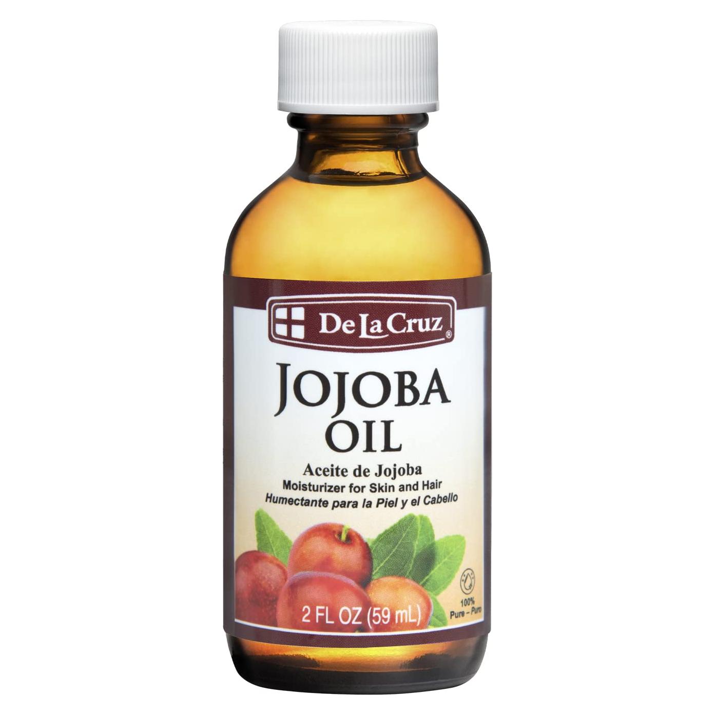 Aceite de Jojoba Puro De La Cruz 59 mL - Hidratante Orgánico
