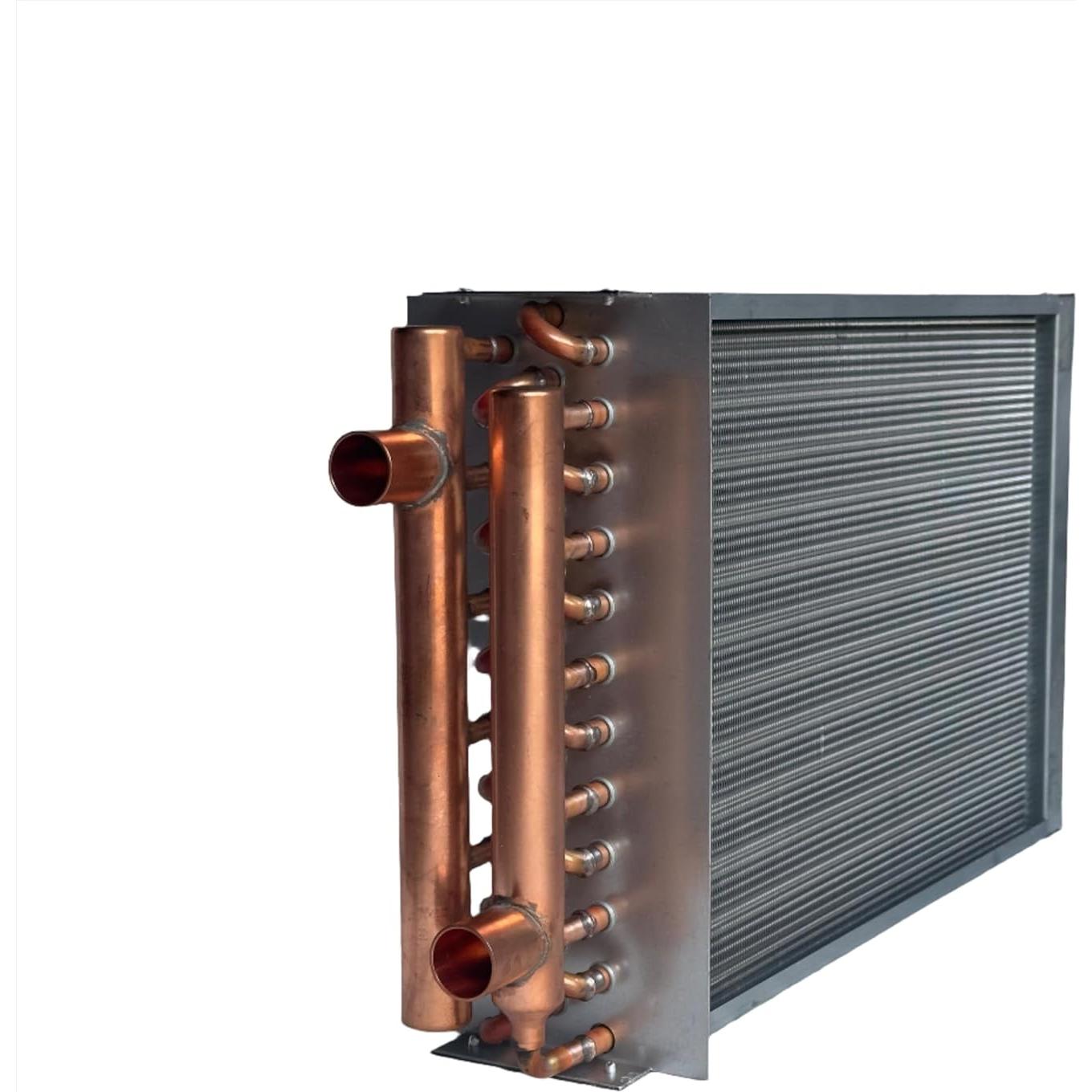 Intercambiador de Calor Agua a Aire 30.48x30.48 cm Cobre