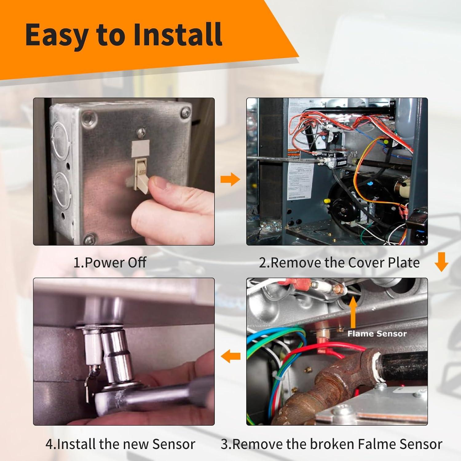 Sensor de Llama UP2WIN para Horno Goodman Janitrol Amana