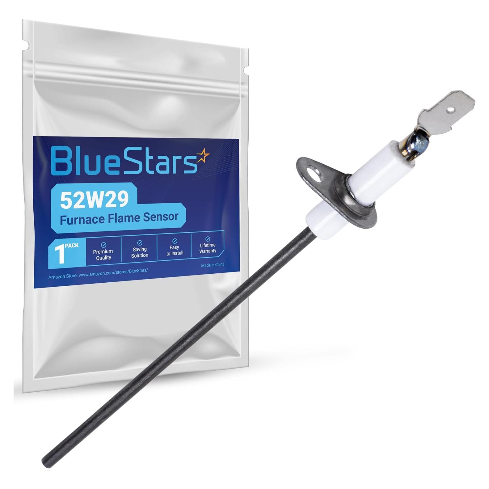 Sensor de Llama de Horno BlueStars 52W29 - Compatible con Lennox, Ducane, Armstrong