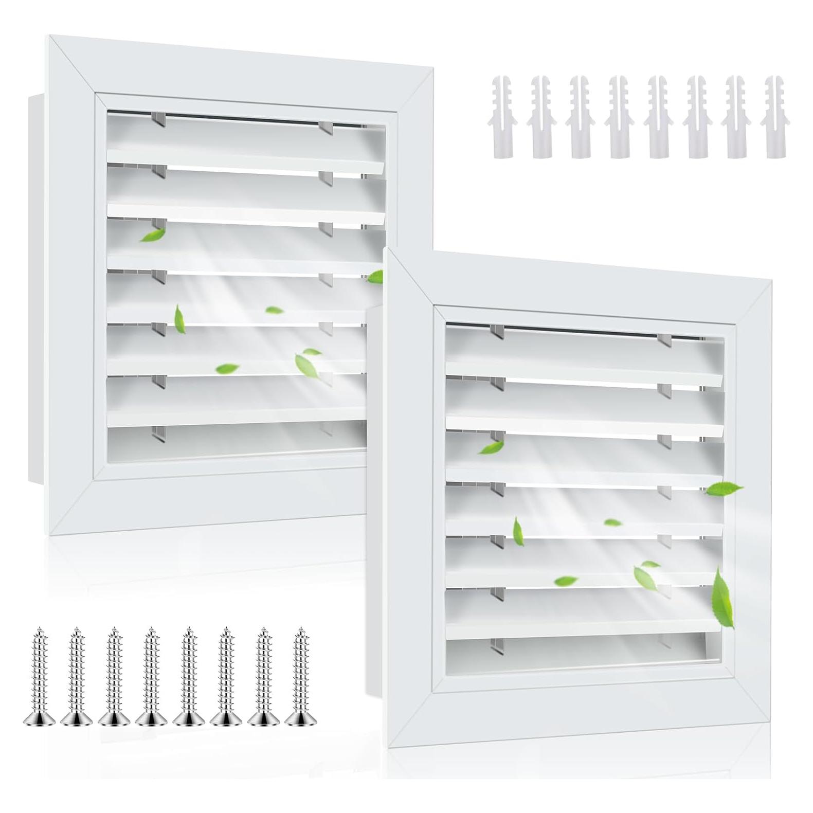 Ventilaciones de Tejado Sel Natural 30.48x30.48 cm 2 Pcs