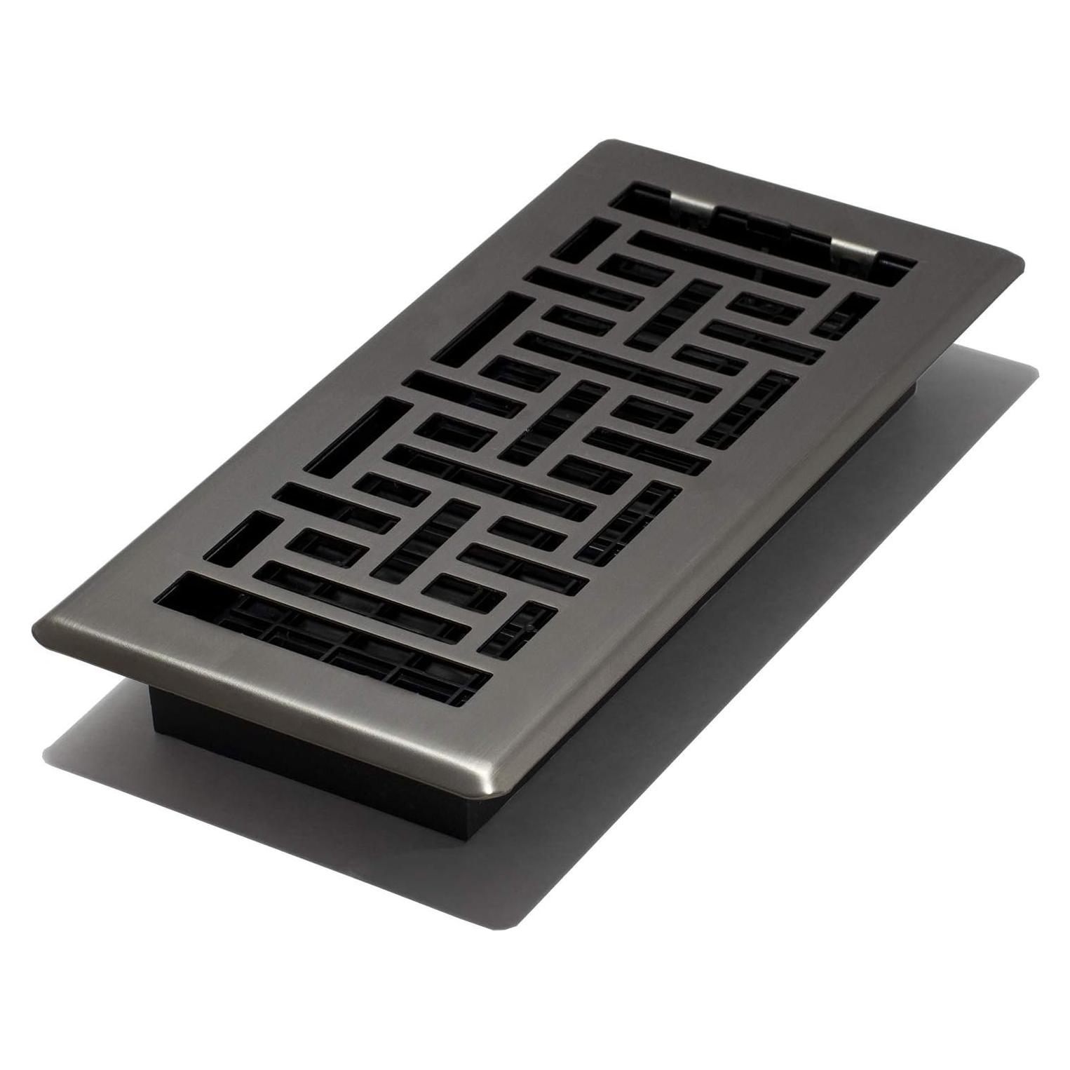 Rejilla de Piso Decor Grates AJH410-GM 10x25 cm Metal Gun