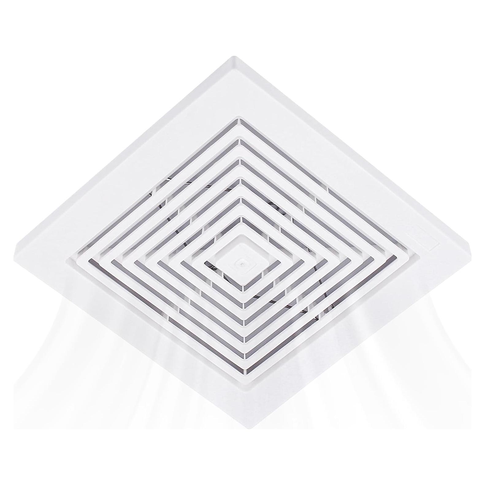 Rejilla de Ventilador de Techo de Baño WKZO 97011723 Blanca