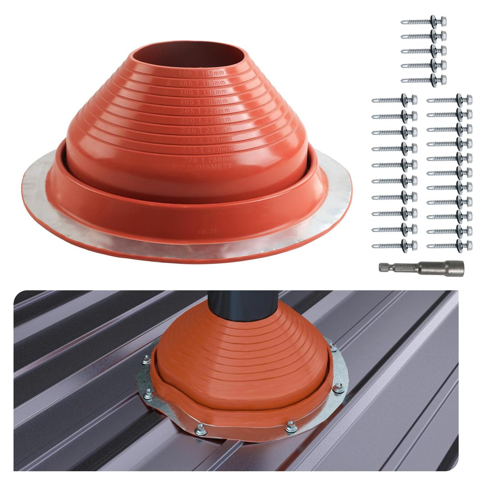 Bota de Techo Flexible Benfar 7 para Tubería 15-28 cm