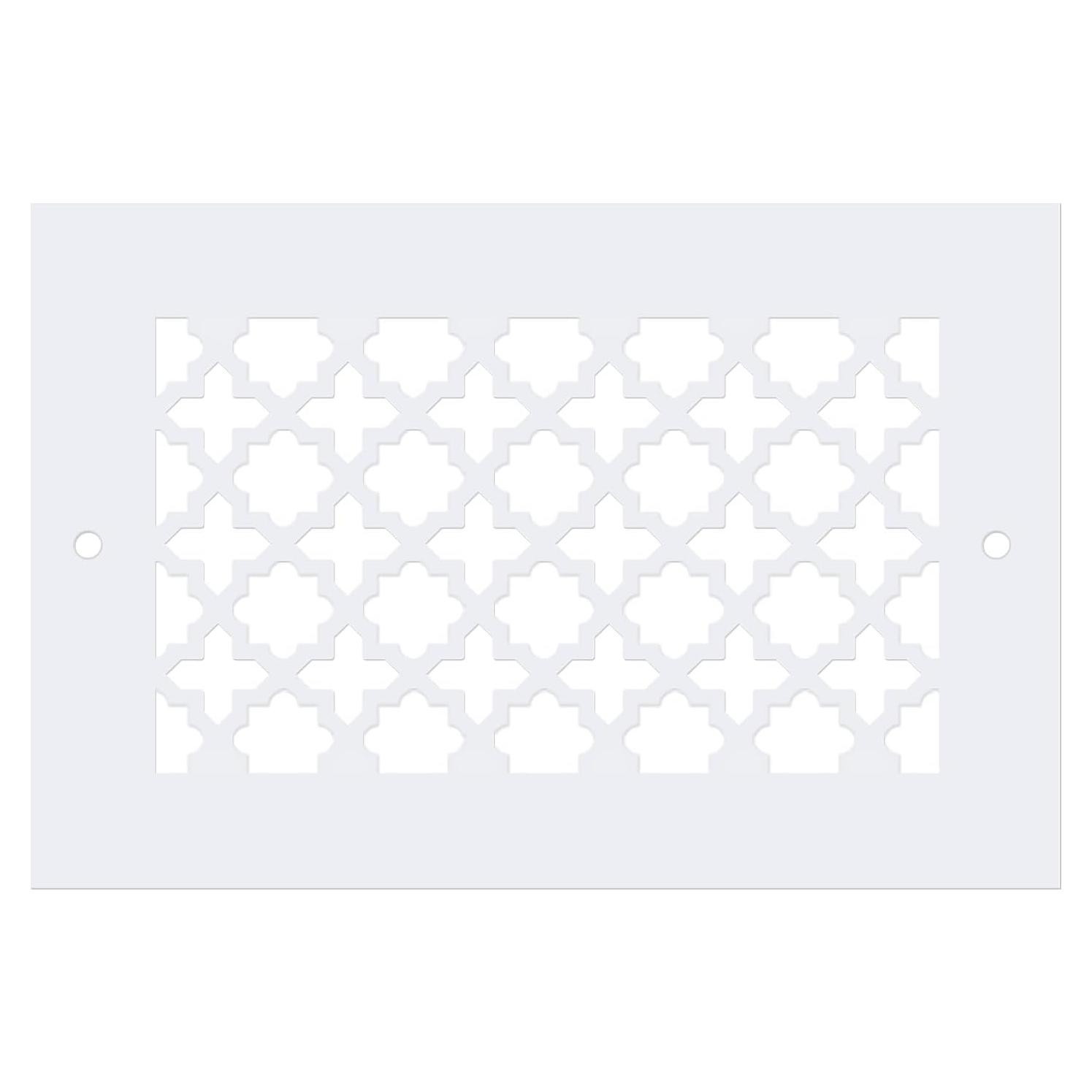 Cubierta de Ventilación PATIKIL 241x140mm Acrílico Blanco