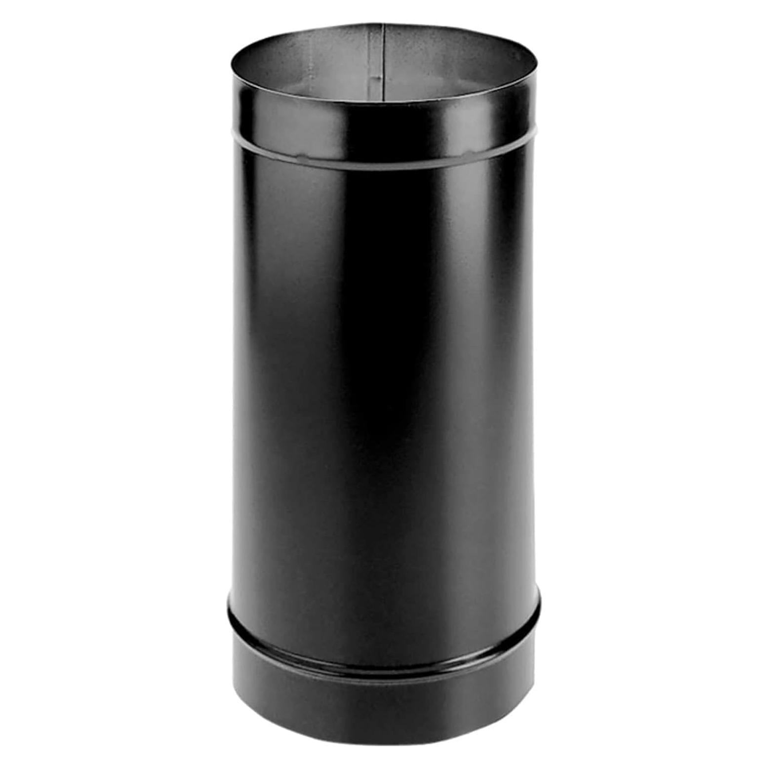Conector de Tubería Chimenea DuraVent 6" Negro Ajustable 12"