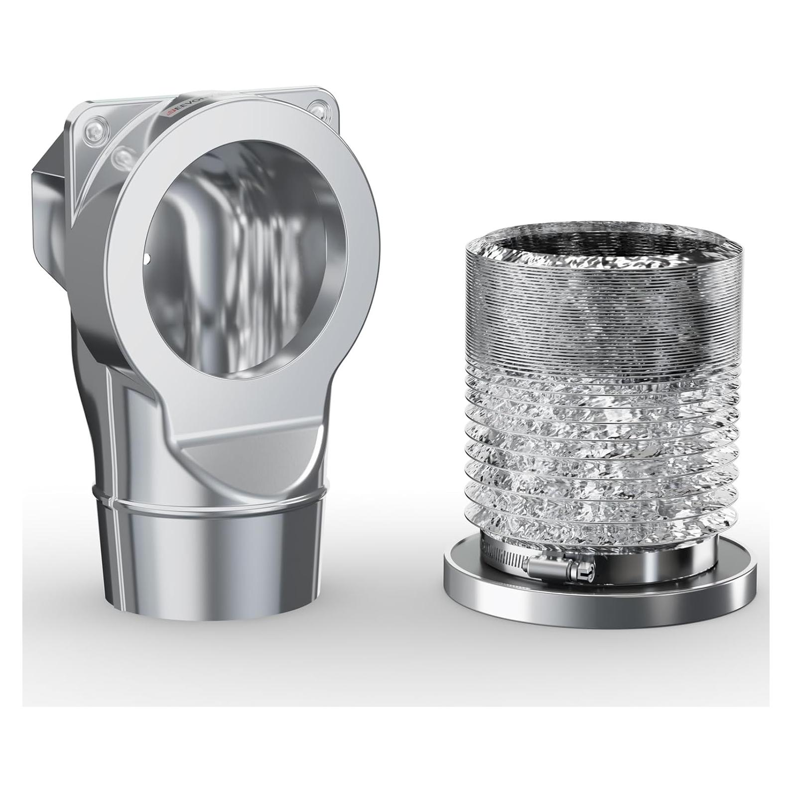 Acoplamiento de Ventilación de Secadora Magnético Jeevony DV90 0.79m