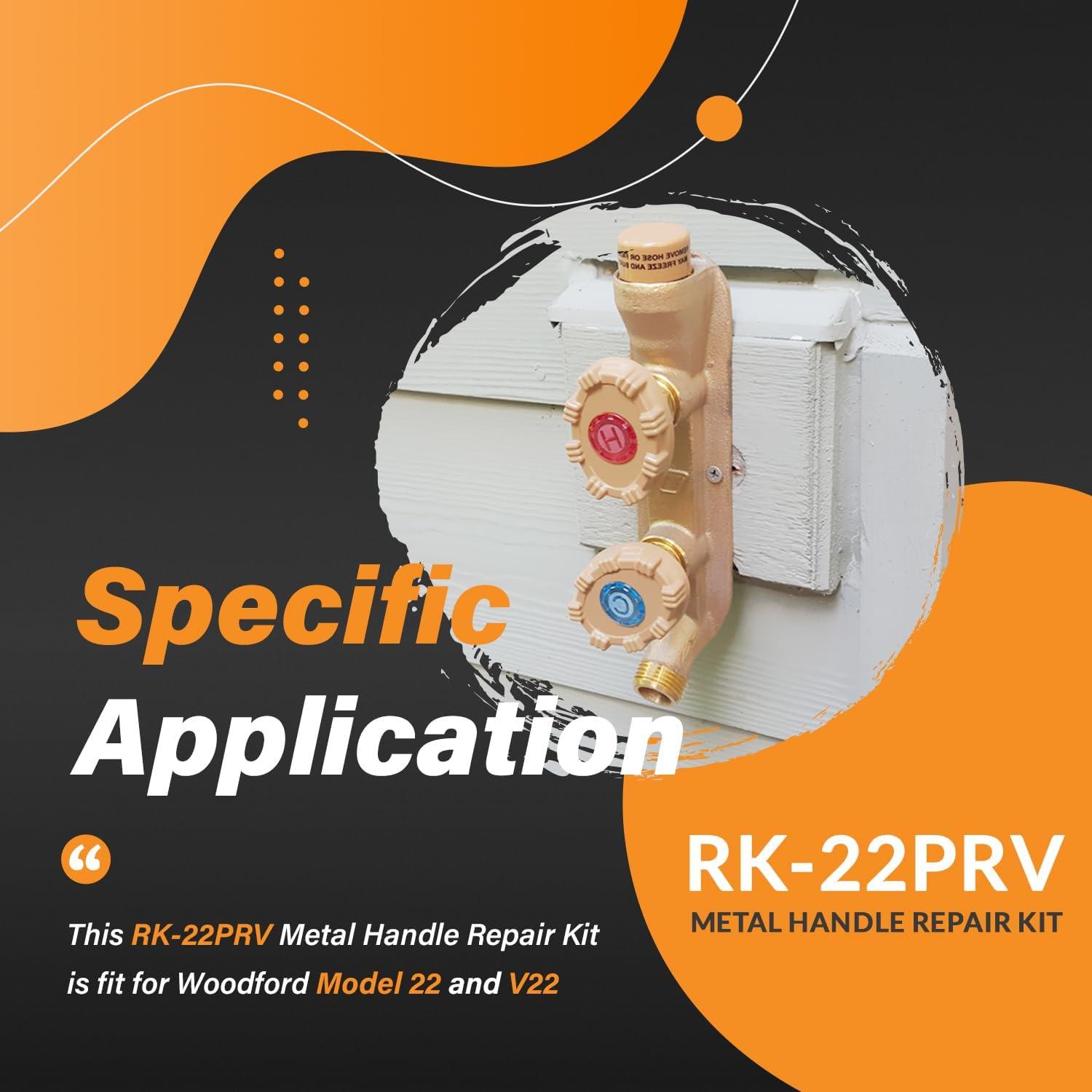 Kit de Reparación RK-22PRV para Grifos Woodford 22 y V22