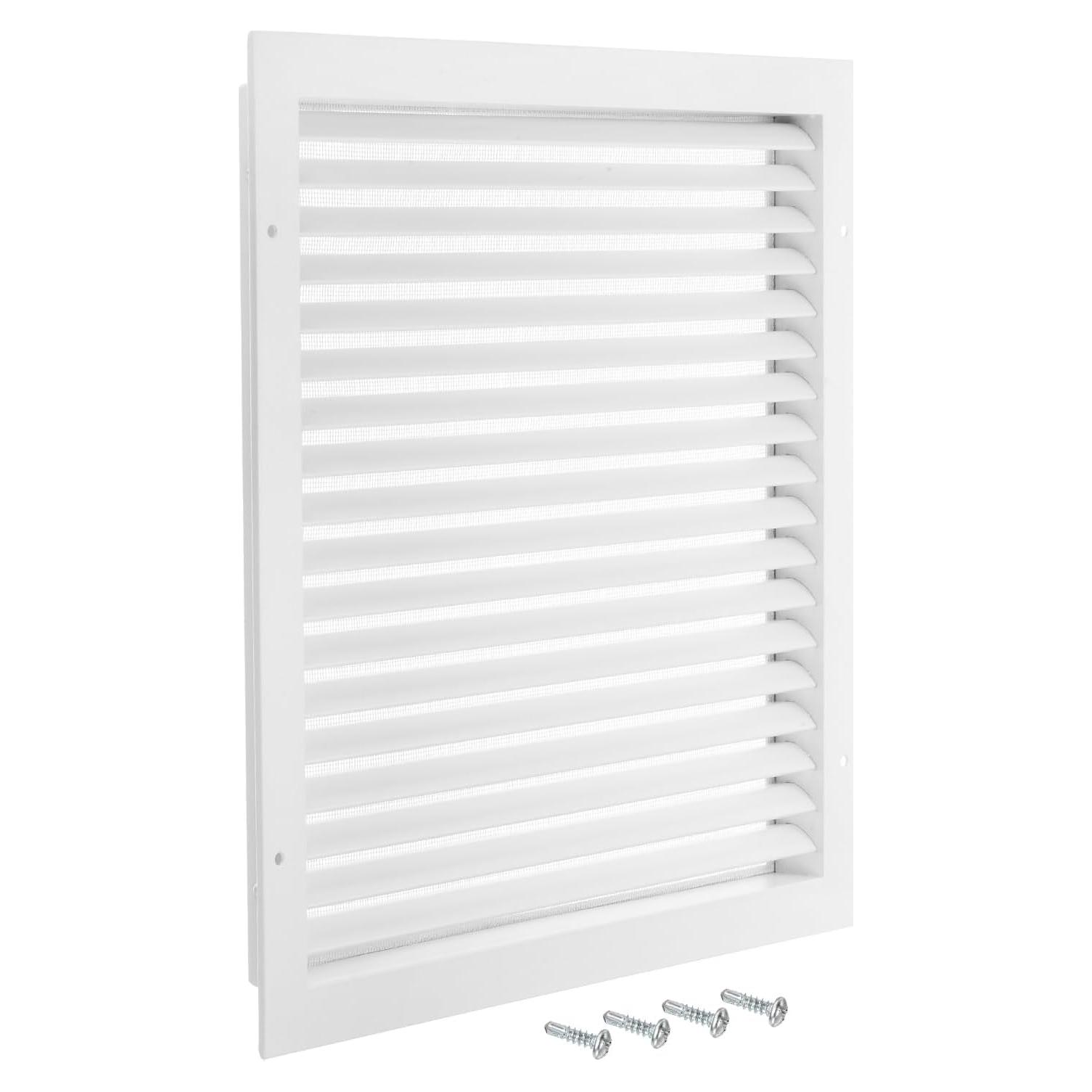 Rejilla de Ventilación PATIKIL 40.6x40.6 cm Aluminio con Persiana