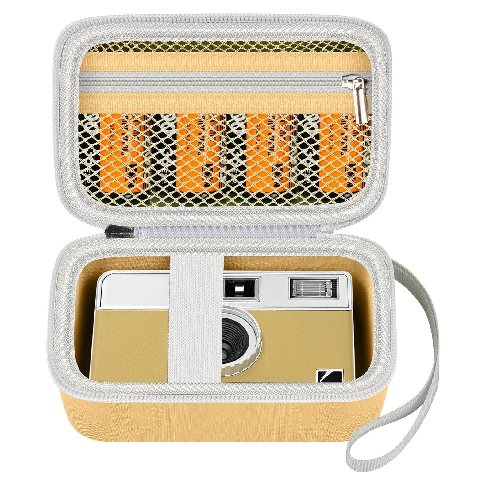 Funda de cámara Kodak Ektar H35 amarilla - Estuche organizador