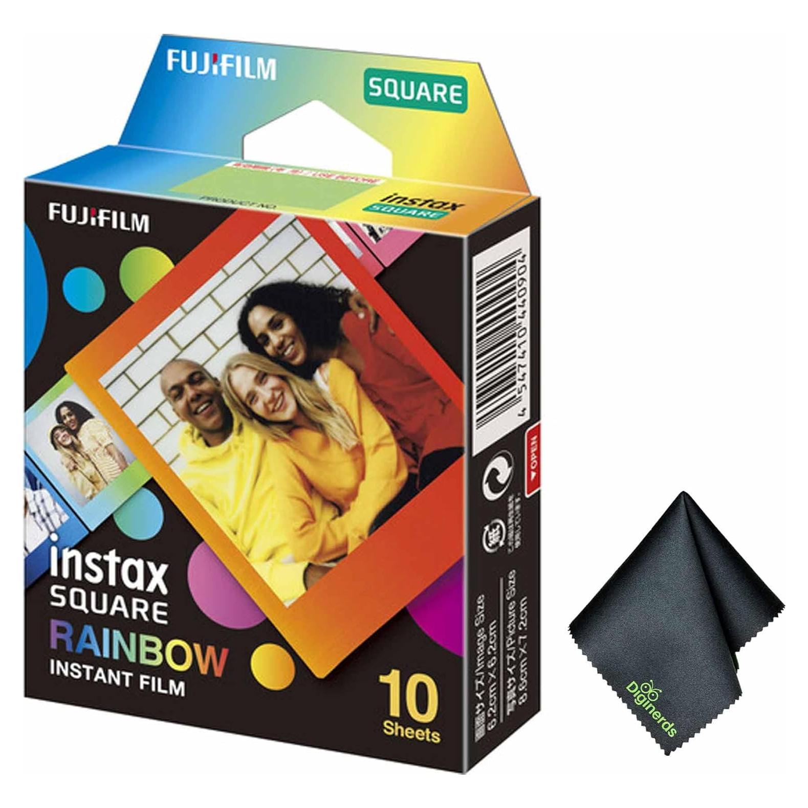 Película Instantánea FUJIFILM INSTAX SQUARE Rainbow 10 Exposiciones