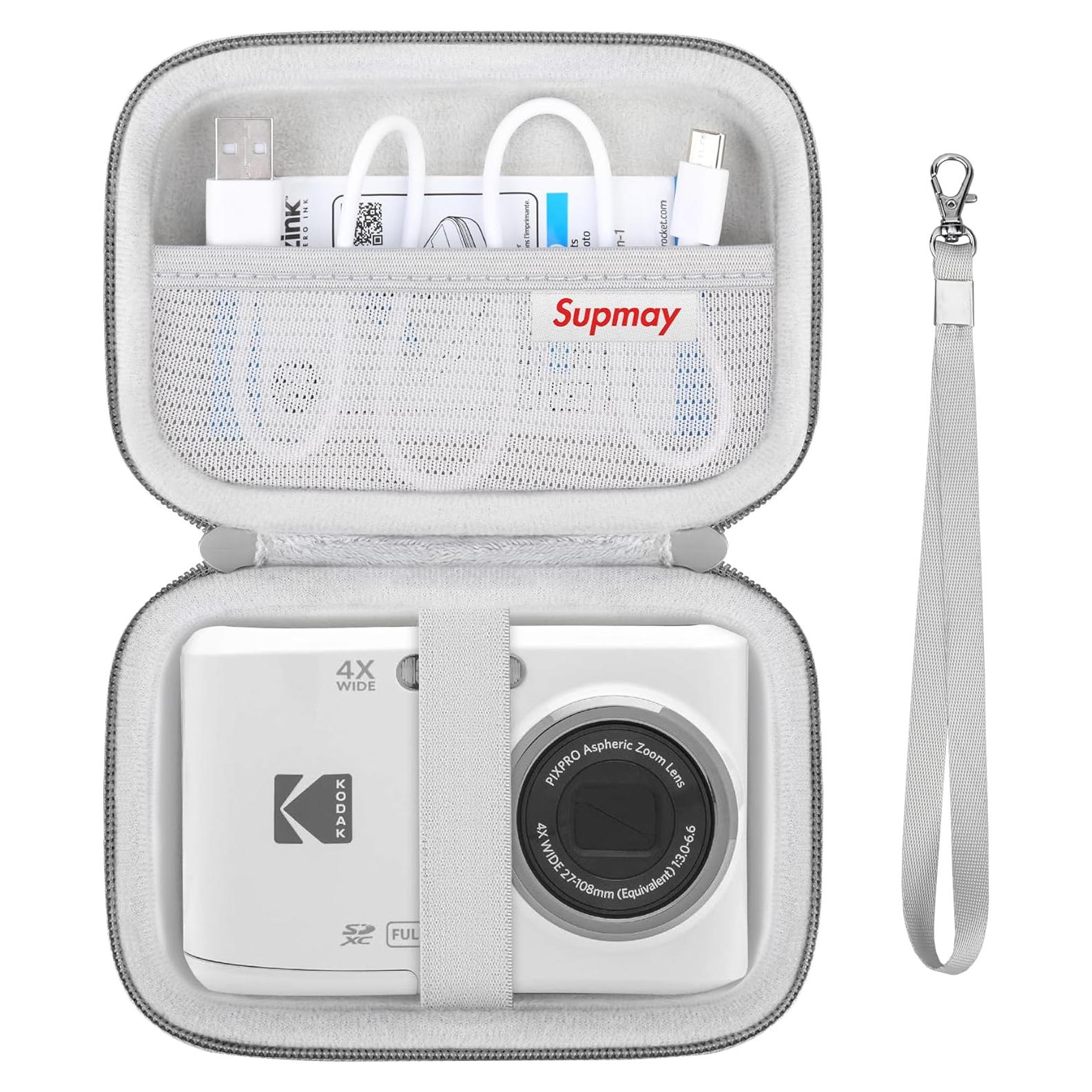 Funda de transporte KODAK PIXPRO FZ55 FZ53 FZ45 FZ43 Gris