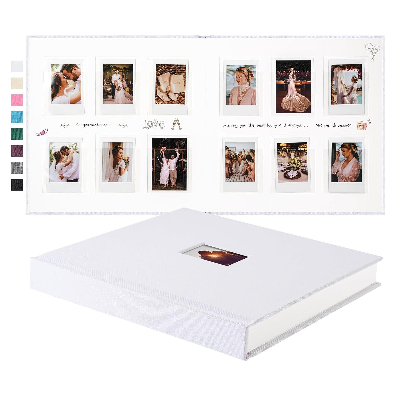 Álbum de Fotos Rseozr Instax Mini 168 Bolsillos Blanco