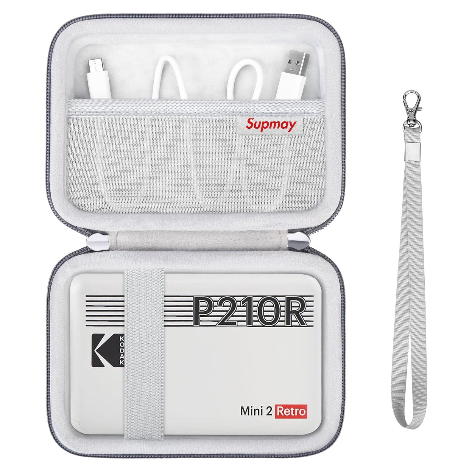 Funda Dura para Impresora Kodak Mini 2 Retro 4PASS Gris