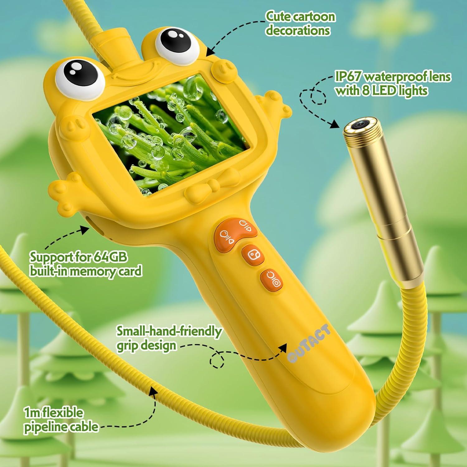 Endoscopio Infantil OUTACT G21 con Luz LED y Cámara 1m