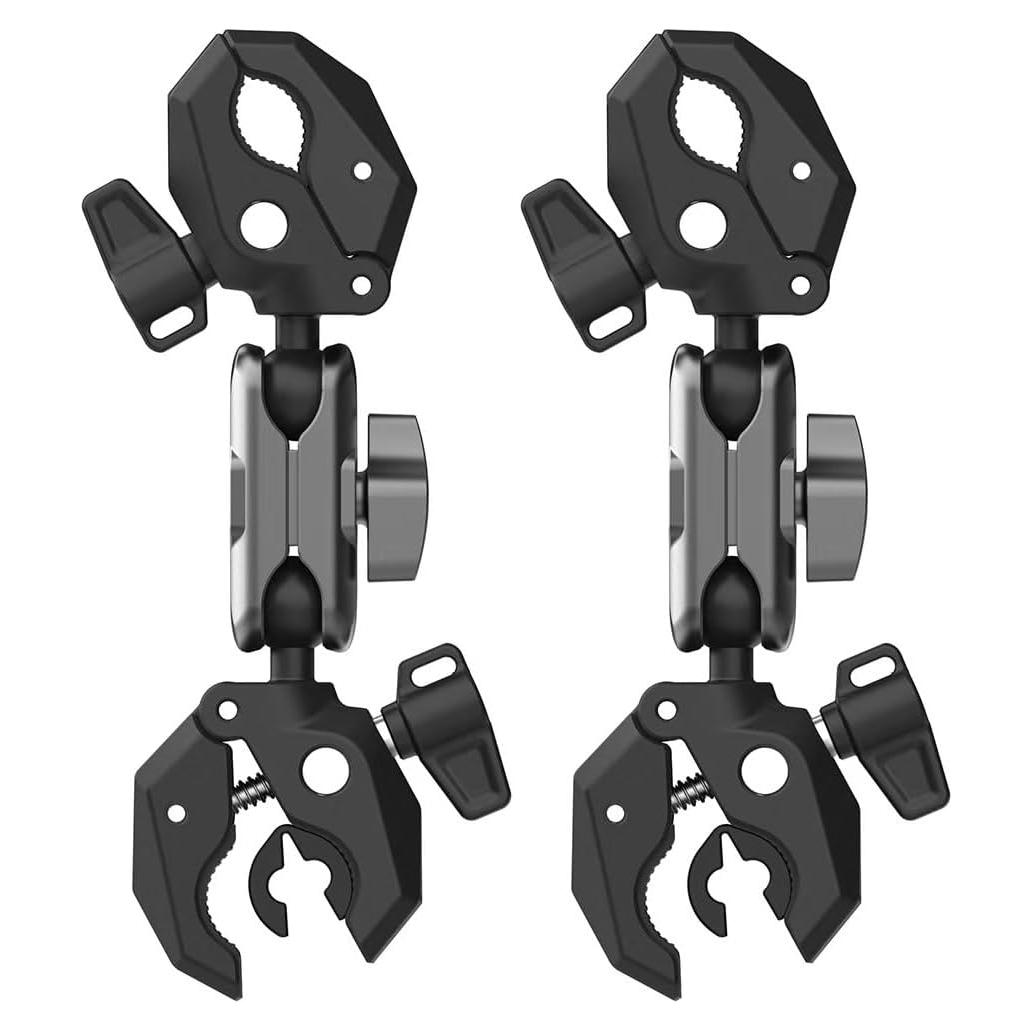 Soporte Doble Abrazadera NEOSOU para Bicicleta y Motocicleta